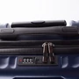 Kabin méretű bőrönd laptoptartóval TSA zárral 55 x 35 x 23 cm pohártartó résszel
