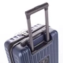 Kabin méretű bőrönd laptoptartóval TSA zárral 55 x 35 x 23 cm pohártartó résszel