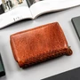 Kis méretű Valódi bőr női pénztárca RFID védelemmel