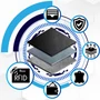 Kis méretű Valódi bőr női pénztárca RFID védelemmel