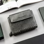 Kis méretű Valódi bőr női pénztárca RFID védelemmel