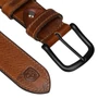 Valódi bőr férfi farmer öv 95 cm-től 135 cm-ig