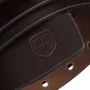 Valódi bőr duplacsatos férfi öv 95 cm-től 135 cm-ig