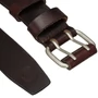 Valódi bőr duplacsatos férfi öv 95 cm-től 135 cm-ig