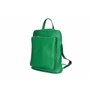 Valódi bőr női Ipad tartós hátizsák S méret S7139 Green