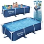 BESTWAY keretes medence 259x170x61 cm kerti családi, erős PVC-ből