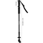 2 db-os párnázott, fekete túrabot – nordic walking