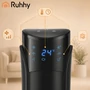 Csendes hűsítő Oszlopventilátor fekete színben 83 cm digitális kijelzővel és távírányítóval  45W 