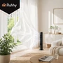 Csendes hűsítő Oszlopventilátor fekete színben 83 cm digitális kijelzővel és távírányítóval  45W 