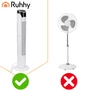Csendes hűsítő Oszlopventilátor fehér színben 83 cm digitális kijelzővel és távírányítóval  45W 