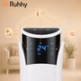 Csendes hűsítő Oszlopventilátor fehér színben 83 cm digitális kijelzővel és távírányítóval  45W 