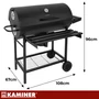 Kerti grillsütő 108x67x96cm