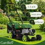 Benzines fűnyíró meghajtással, erős motorral, 40,6 cm vágási szélességgel + mosó funkcióval + olajozással