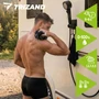 TRIZAND 8000mAh hordozható kempingzuhany LED kijelzővel IPX8