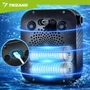 TRIZAND 8000mAh hordozható kempingzuhany LED kijelzővel IPX8