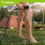 TRIZAND 8000mAh hordozható kempingzuhany LED kijelzővel IPX8
