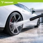 TRIZAND 8000mAh hordozható kempingzuhany LED kijelzővel IPX8