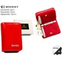 Portfel skóra+PU RFID ROVICKY RPX-33-ML Red