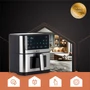Air Fryer XXL 8 Liter olajmentes sütő