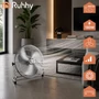 Padlóventilátor 50 cm Ruhhy 130W fém nagy teljesítményű 3 sebességfokozat