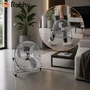 Padlóventilátor 50 cm Ruhhy 130W fém nagy teljesítményű 3 sebességfokozat