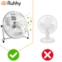 Padlóventilátor 50 cm Ruhhy 130W fém nagy teljesítményű 3 sebességfokozat