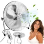 Padlóventilátor 50 cm Ruhhy 130W fém nagy teljesítményű 3 sebességfokozat