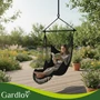 Függőágy - fekete  brazil szék 210cm fekete Gardlov