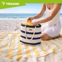 Nagy vízálló strandtáska piknikezőknek, bevásárlóknak