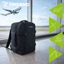 Vízálló 3-funkciós kézipoggyász hátizsák / válltáska – Wizz Air és Ryanair kompatibilis 40x30x20 cm