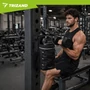 TRIZAND 4,5 literes mágneses sporttáska edzőterembe, rendezővel palacknak ​​és telefonnak