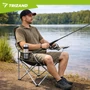 Összecsukható horgászszék PANAMA TRIZAND terepszínű ponyvával, szúnyoghálóval és nagy teherbírással 100 kg