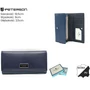 Női pénztárca bőr+PU PTN PX22-F773 Navy