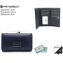 Női pénztárca bőr+PU PTN PX23-F773 Navy