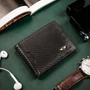 Peterson Valódi bőr Pénztárca RFID védelemmel