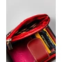 Női bőr pénztárca PTN D24-S-MNK Red Multi