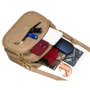 Kézitáska + tasak PU készlet R-KP-16-DN D.Beige