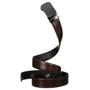 PU+bőr 35 mm-es öv PTN AB35-03-PUL BROWN