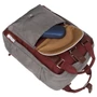 LULUCASTAGNETTE NANO GRIS/BORDO textil hátizsák