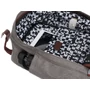 LULUCASTAGNETTE NANO GRIS/BORDO textil hátizsák