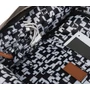 LULUCASTAGNETTE NANO GRIS/ECRU textil hátizsák