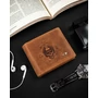 PETERSON PTN N992C-CHM-03 Cognac RFID bőr pénztárca