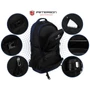 Peterson Hátizsák PTN PWY-01 Navy + fekete