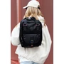 Textil hátizsák LULUCASTAGNETTE NANO NOIR/BLACK