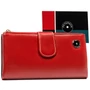 Női bőr pénztárca PTN D24-L-MNK Red Multi
