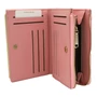 Női PU pénztárca WC-2302 Pink