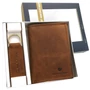 Ajándék szett: bőrtárca és kulcstartó Peterson PTN SET-M-1542-CHM Cognac