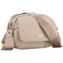 Női kézitáska PU R-074-02 L.Beige