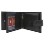 Peterson bőrtárca PTN N01L- VT BLACK