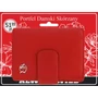 Női bőr pénztárca R-D1503-NCD-BL piros
